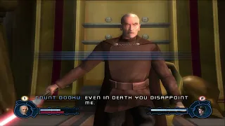 Star Wars: Revenge of The Sith Count Dooku Gameplay