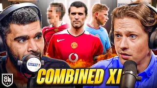 COMBINED XI: Man United Treble 98/99 vs Man City 22/23