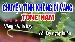 Karaoke Chuyện Tình Không Dĩ Vãng Tone Nam ( Em ) Nhạc Sống Tuấn Cò