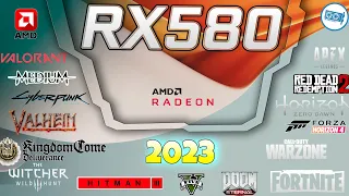 🔴| AMD RX 580 4GB + AMD Ryzen 5 3600 |🔴  Budget Gaming in 2023 30 GAMES Test