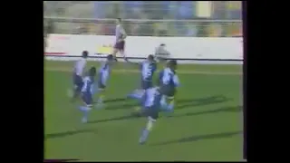 le retour de Roger Boli à Bollaert ! le Havre - Lens 1997