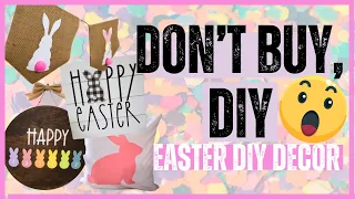 🤯 I Saved HUNDREDS of dollars by DIYing VS BUYING! | EASTER DIY DECOR