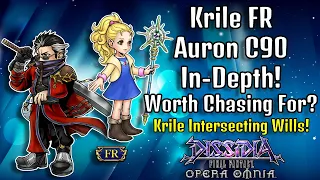 FF5 Krile FR & Auron C90 In-Depth! Worth Pulling For? Krile Intersecting Wills Event! [DFFOO GL]