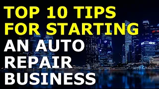 Starting an Auto Repair Business Tips | Free Auto Repair Business Plan Template Included