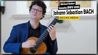 J. S. Bach: Violin Sonata No. 3 in C Major, BWV 1005 | Michael Butten Classical Guitar
