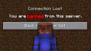 How I Got Banned From My Own Minecraft Server