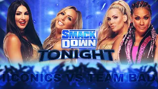 WWE2K20-SMACKDOWN-THE IICONICS VS TEAM BAD