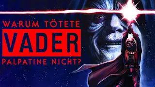 Warum Darth Vader Palpatine nicht tötete - Kanon und Legends Erklärung | Star Wars | Deutsch