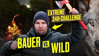 7 vs. Wild-Challenge: Bauer 24h alleine im Wald I Hundert Hektar Heimat