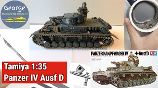 Tamiya Panzer IV Ausf D 1:35