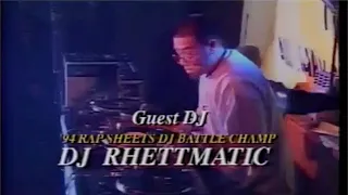 Rhettmatic — 1995 Vestax World Showcase