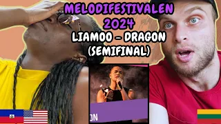 REACTION TO LIAMOO - Dragon (Sweden 🇸🇪 Melodifestivalen 2024) | FIRST TIME LISTENING TO LIAMOO