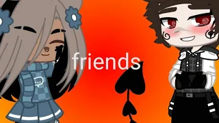 //клип "friends"//cover//gacha club//на русском//