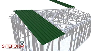 How To Install IBR(Widespan + Poly Carb Sheet) Roof Covering