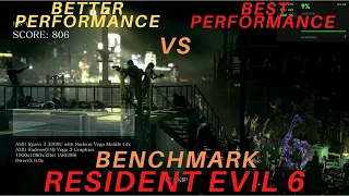 Better VS Best Performance Mode | Acer Aspire 5 Slim Laptop A515-43-R19L | Resident Evil 6 Benchmark