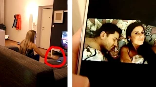 Snooping on Boyfriend's Phone Prank Goes CRAZY!!