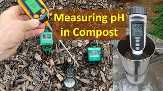 Measuring pH in Compost