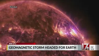 Geomagnetic storm to impact Earth Thursday