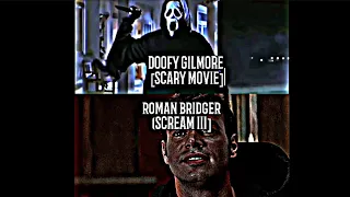 Doofy Gilmore (Scary MOVIE) VS Roman Bridger (SCREAM III) #edit #scarymovie #scream #ghostface