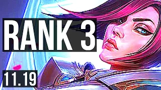 FIORA vs CAMILLE (TOP) | Rank 3, Rank 2 Fiora, 6 solo kills, Legendary | EUW Challenger | v11.19