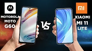 Xiaomi MI 11 Lite vs Motorola Moto G60 | Tech Battle