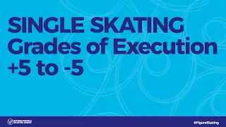 Grades of Execution +5 to -5 Single Skating