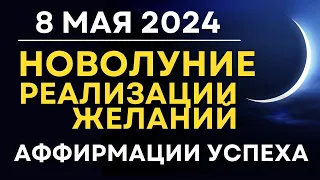 8 мая: Новолуние в Тельце - прорыв в Реализации. Аффирмации успеха