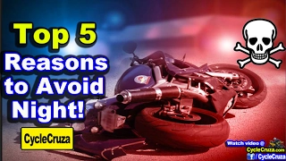 Top 5 Reasons to Avoid Night Motorcycle Riding | MotoVlog