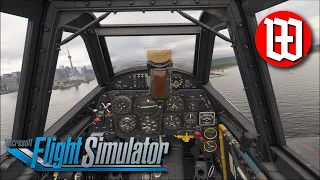 MSFS: BF109 - Belleville to Toronto | Virtual Reality 1440p RTX 4090