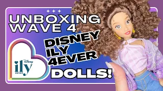 Unboxing DISNEY ily 4EVER DOLLS Wave 4 | ASMR | Doll Haul | Cruella, Rapunzel, Minnie Mouse