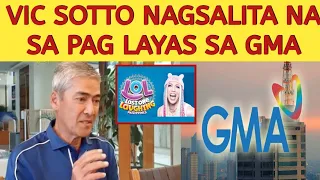 EXCLUSIVE! VIC SOTTO NAGSALITA NA SA BIGLAANG PAG LAYAS SA GMA-7