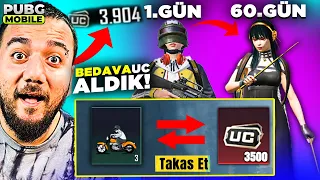 SIFIR HESABIMA POPÜLERLİK TAKASIYLA BEDAVA 3500 UC ALDIM!? PUBG Mobile SIFIRDAN SERİSİ