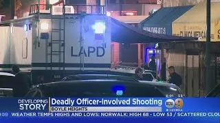 Suspect Shot, Killed By Police In Boyle Heights