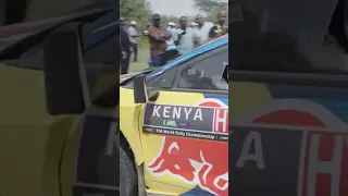 WRC RESPECT, President of Kenya tries Flat Out in a WRC car