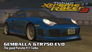 Tokyo Xtreme Racer 3 | Gemballa GTR750 EVO 1500HP Build | PCSX2 Gameplay