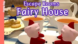 Escape Rooms Fairy House Walkthrough (NAKAYUBI) | 脱出ゲーム