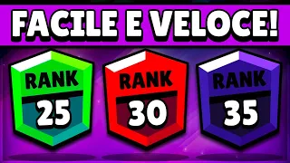 📈 ECCO COME SALIRE di GRADO FACILMENTE e VELOCEMENTE su BRAWL STARS!