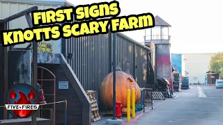 First Signs Of Knott's Scary Farm 2019 Props and Mazes Updates | Pumpkin Eater Coming Back?