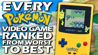 Every Pokémon Game Ranked From WORST To BEST