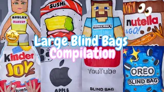 Large blind bags compilation!🤯 ✨