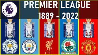 PREMIER LEAGUE/FIRST DIVISION • WINNERS LIST [1889 - 2022]