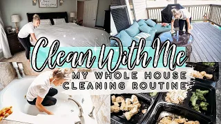 CLEAN WITH ME 2020| WHOLE HOUSE CLEANING ROUTINE+MEAL PREP IDEAS|JESSI CHRISTINE-KEEP CALM AND CLEAN