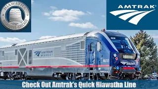 Amtrak's Hiawatha Line | Chicago to Milwaukee | Siemens Charger Locomotive | Horizon Fleet
