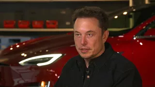 Tesla CEO Elon Musk talks Model 3 production delays