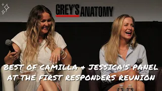 Best of Camilla Luddington and Jessica Capshaw's panel at the First Responders Reunion in Paris