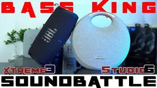 JBL Xtreme 3 vs H/K Studio 6 Sound Battle | Who Is The King Of Bass Of The Two.