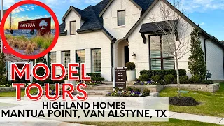 Highland New Construction Home Tours | Mantua Point in Van Alstyne, TX