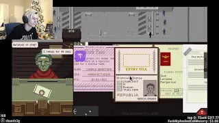 xQcOW Papers, Please XQC the immigration officer