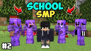 How I RUINED My SCHOOL's Minecraft SMP Server || School SMP #2