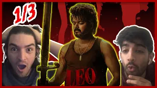 LEO Movie REACTION | PART 1| Thalapathy Vijay, Lokesh Kanagaraj, Trisha Krishnan